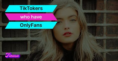 famous tiktokers on onlyfans|TikTokers With OnlyFans